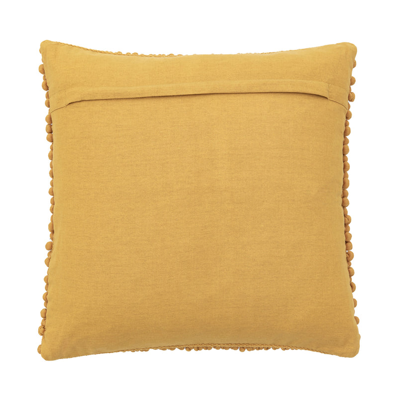 Tan Bobble Cushion