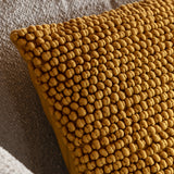 Tan Bobble Cushion