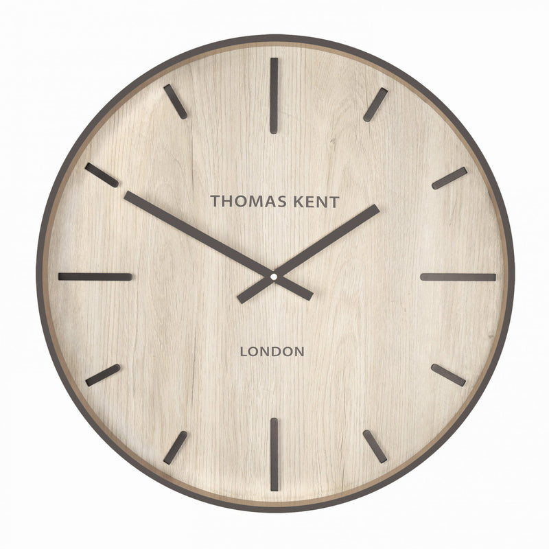 Thomas Kent Natural Wood Wall Clock