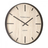 Thomas Kent Natural Wood Wall Clock