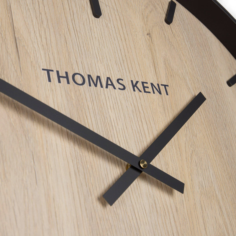 Thomas Kent Natural Wood Wall Clock