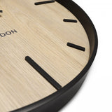 Thomas Kent Natural Wood Wall Clock