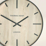 Thomas Kent Natural Wood Wall Clock