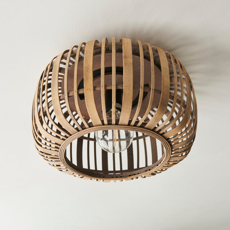 Bamboo Natural Ceiling Light
