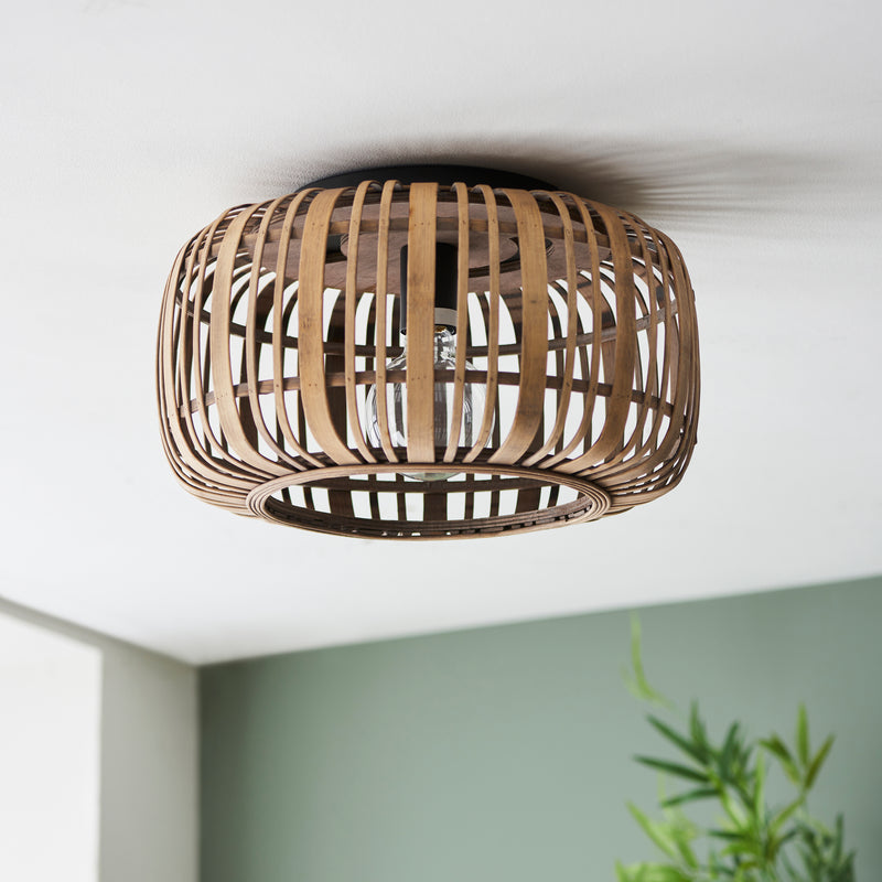 Bamboo Natural Ceiling Light