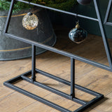 Black Contemporary Standing Christmas Tree