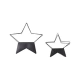 Black Star Wall Planters (Set of Two)