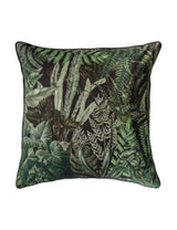 Botanical Leaf Print Cushion
