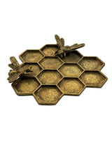 Brass Bee Hive Jewellery Dish