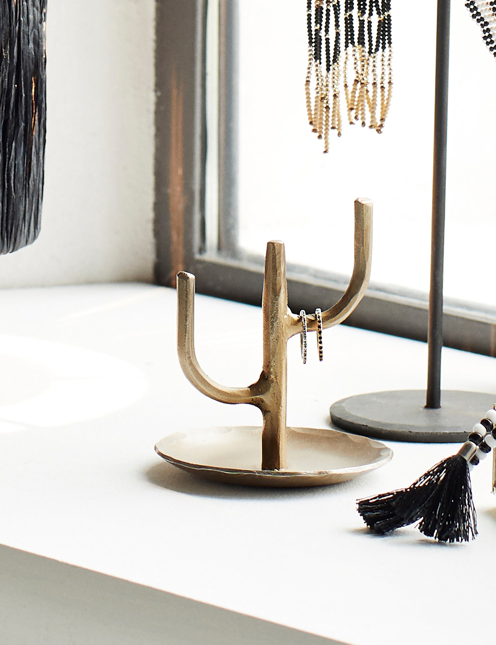 Brass jewelry stand new arrivals