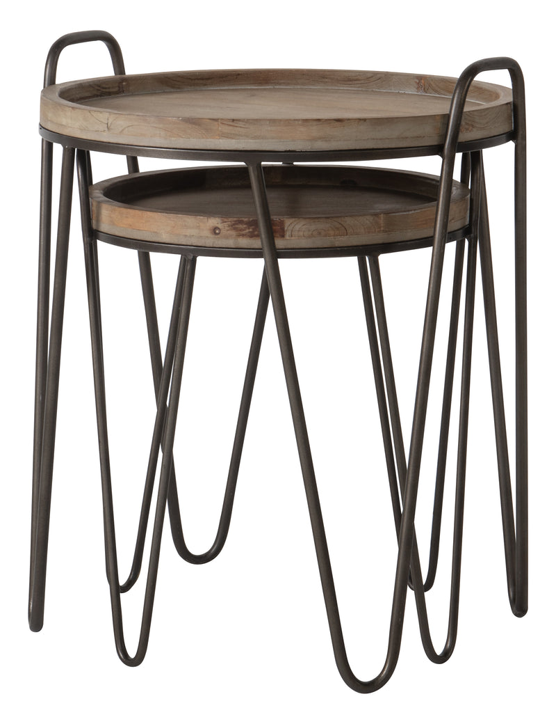 Hairpin Set of Side Tables