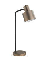 Industrial Bronze Table Lamp