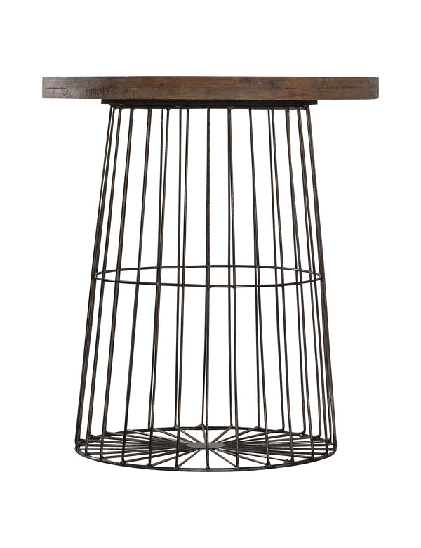 Industrial Cage Side Table