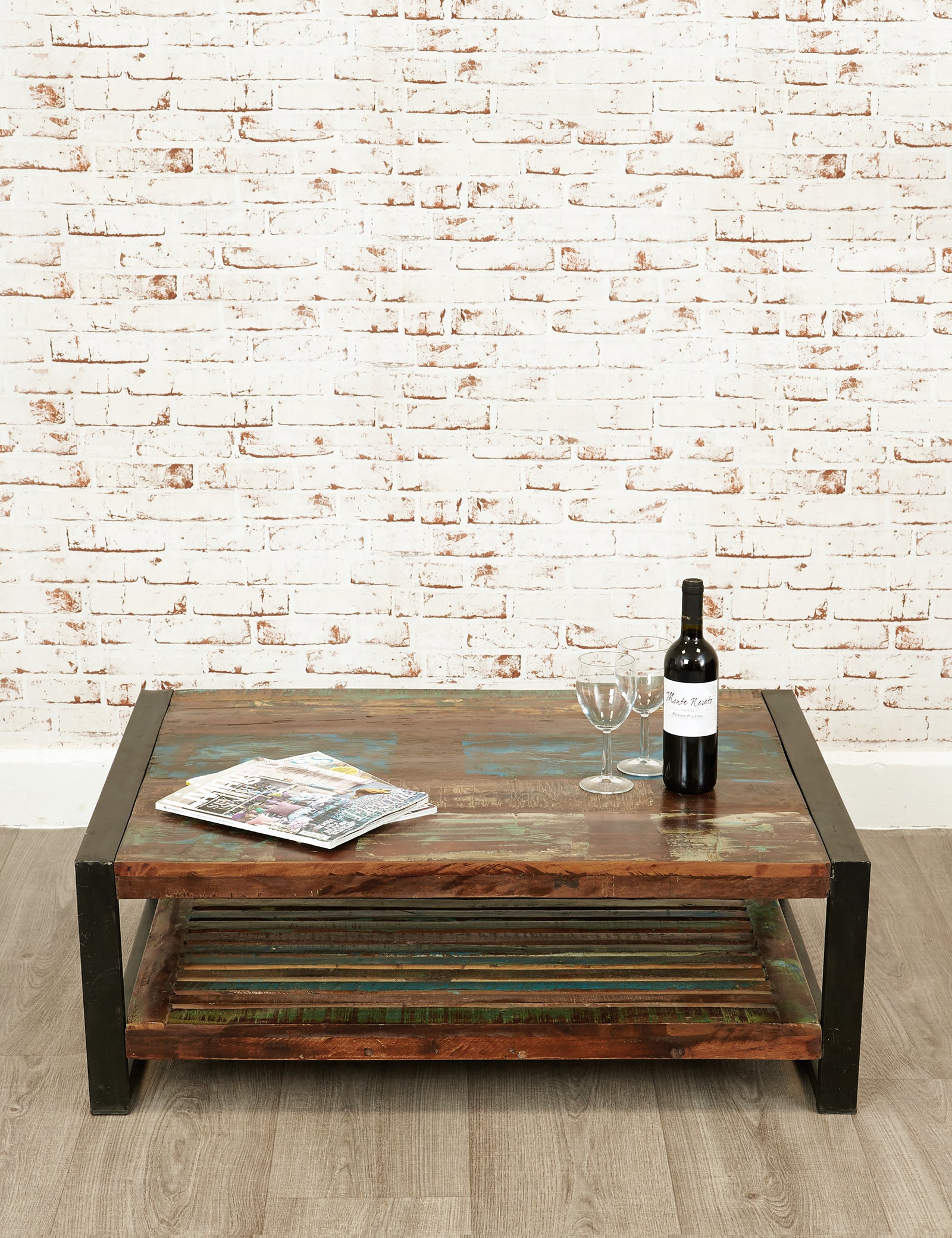 Industrial Reclaimed Coffee Table The Den Now