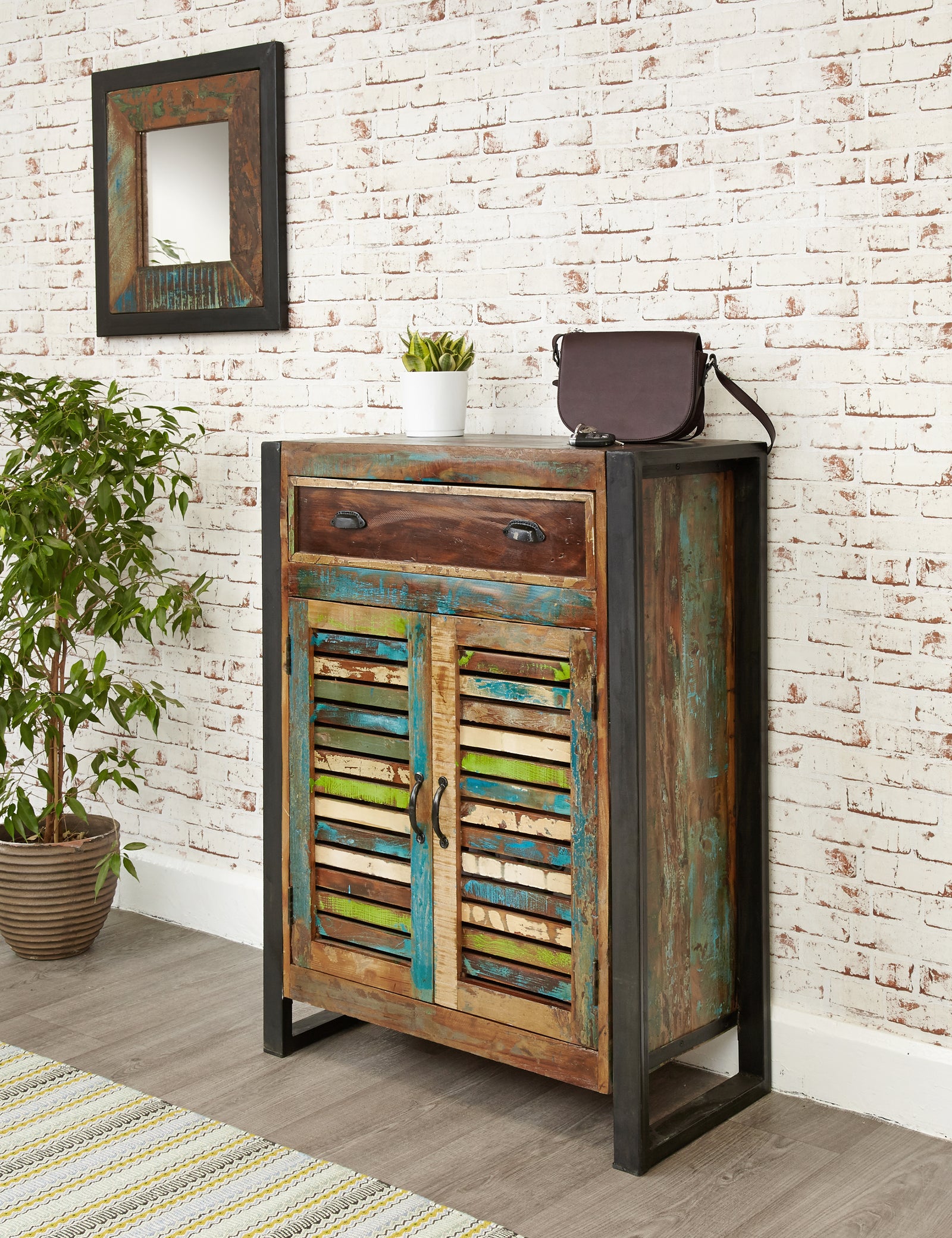 Industrial Reclaimed Shoe Cabinet The Den Now