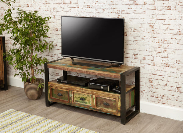 Industrial Reclaimed TV Stand