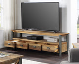 Industrial Rustic Large Widescreen TV Stand