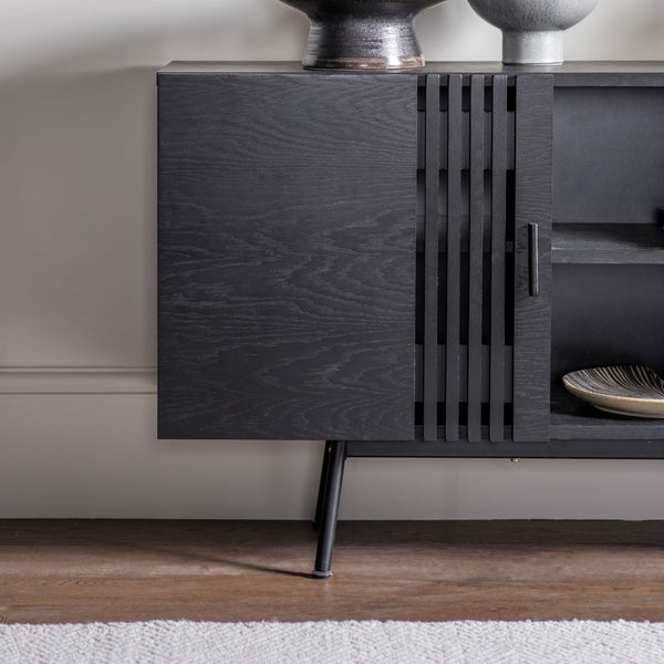 Keiko Black Oak Sideboard