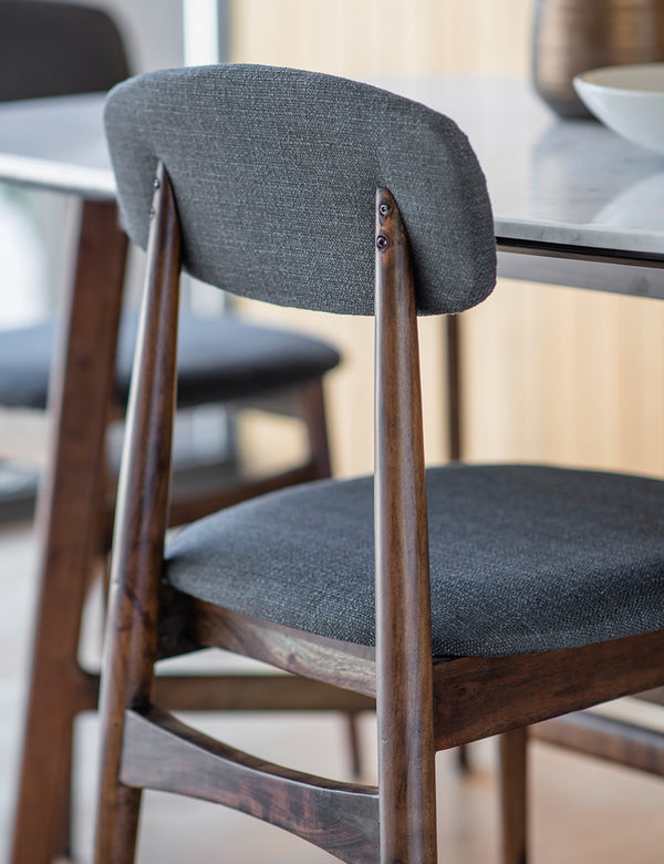 Malmo Mid-Century Dining Chair (Pair)