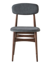 Malmo Mid-Century Dining Chair (Pair)