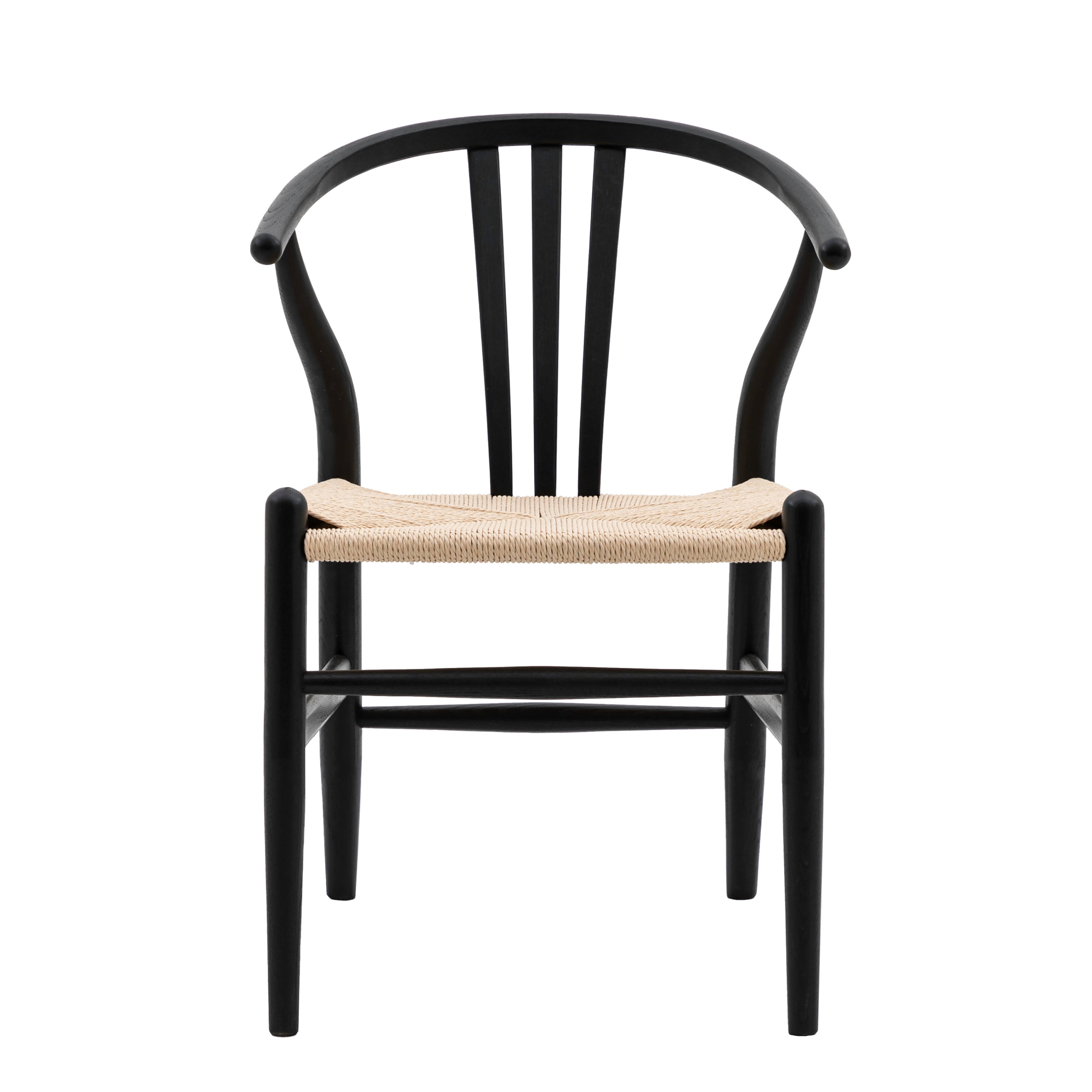 Nara Black Wishbone Chairs (Pair) | PRE-ORDER – The Den & Now