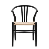 Nara Black Wishbone Chairs (Pair)