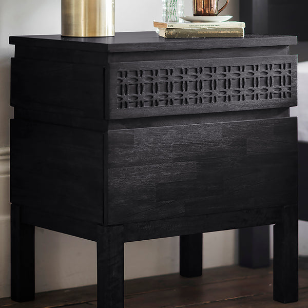 Boutique store bedside table