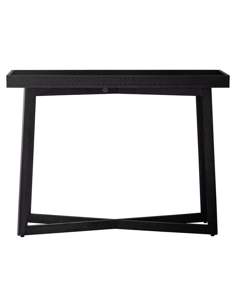 Nomad Black Console Table