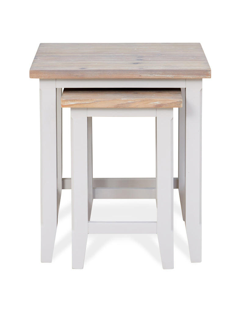Nordic Grey Nest of Two Tables