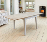 Nordic Grey Square Extending Dining Table