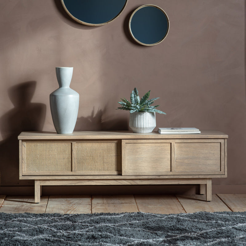 Rattan Round Mirrors (Set of Three)