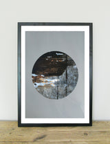 Wholesome Eclipse Abstract Art Print