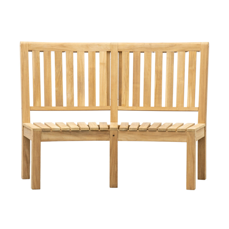 Sorvagen Outdoor Bench With Back