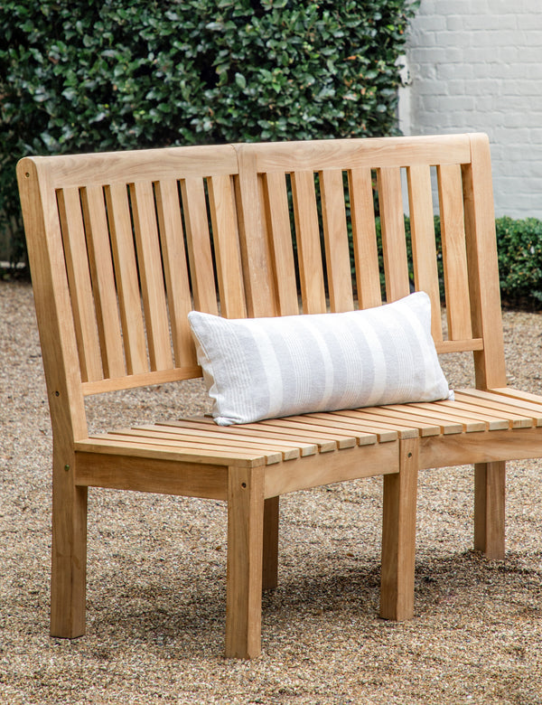 Sorvagen Outdoor Bench With Back