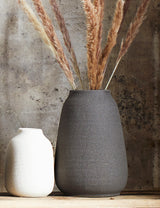 Stoneware Textured Vase