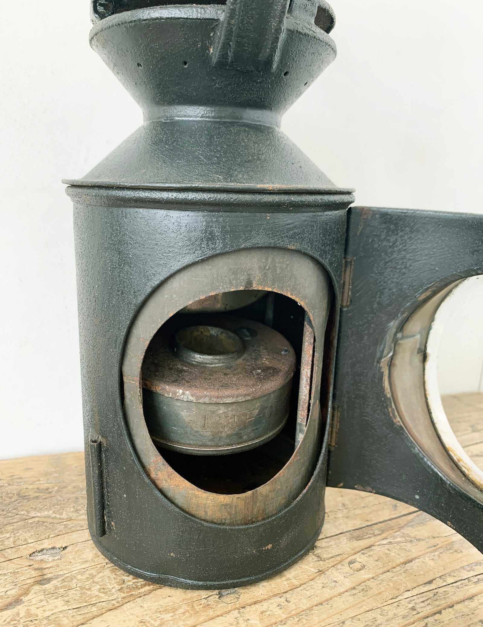 Vintage railway lamps top