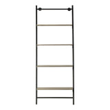 Wood & Metal Ladder Shelf